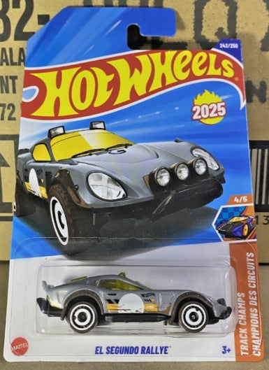 Hot Wheels 2025 #242/250 El Segundo Rallye, grey