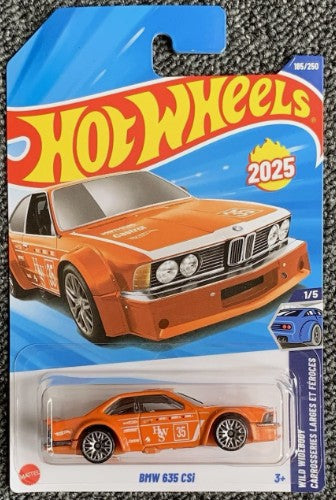 Hot Wheels 2025 #185/250 BMW 635 CSi, orange