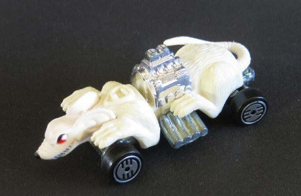 Hot Wheels 1991 #081 Ratmobile, NEW/LOOSE, white/UH