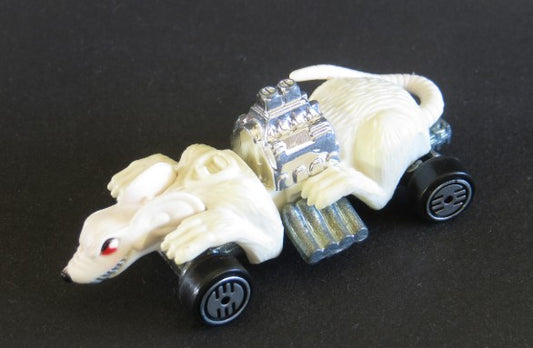 Hot Wheels 1991 #081 Ratmobile, NEW/LOOSE, white/UH