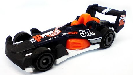 Hot Wheels 2023 #159/250 HW-4-Trac, NEW/LOOSE, HW racing blue