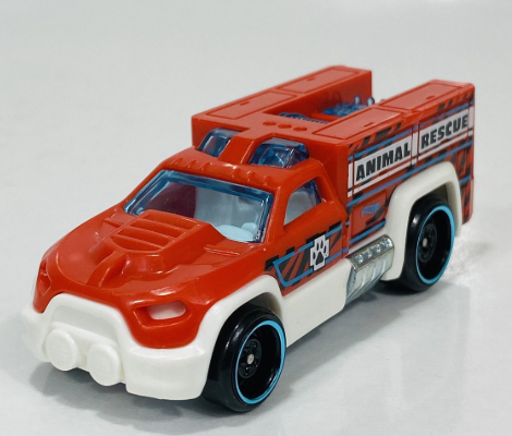 Hot Wheels 2023 #192/250 Rescue Duty, NEW/LOOSE, red