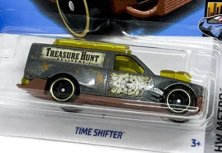 Hot Wheels 2023 #210/250 Time Shifter, TREASURE HUNT, NEW/LOOSE, gunmetal grey