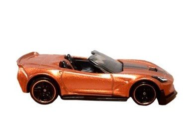 Hot Wheels 2023 #034/250 Corvette C7 Z06 Convertible, NEW/LOOSE, metalflake bronze