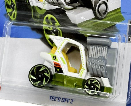 Hot Wheels 2023 #043/250 Tee'd Off II, NEW/LOOSE, white