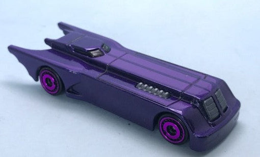 Hot Wheels 2023 #169/250 Batman: The Animated Series Batmobile, NEW/LOOSE, royal purple