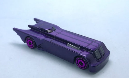 Hot Wheels 2023 #169/250 Batman: The Animated Series Batmobile, NEW/LOOSE, royal purple
