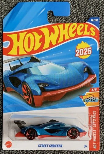 Hot Wheels 2025 #066/250 Street Shrieker, blue