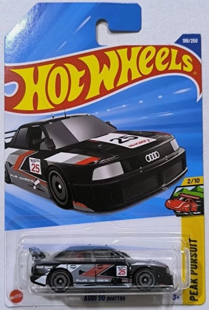 Hot Wheels 2025 #199/250 Audi 90 quattro, black