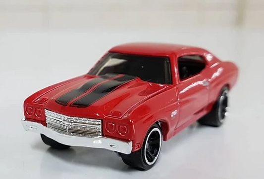 Hot Wheels 2020 #236/250 1970 Chevelle, NEW/LOOSE, red