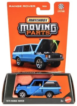 Matchbox 2025 Moving Parts, 1975 Range Rover, blue
