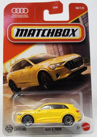 Matchbox 2025 #098/125 Audi e-Tron, yellow