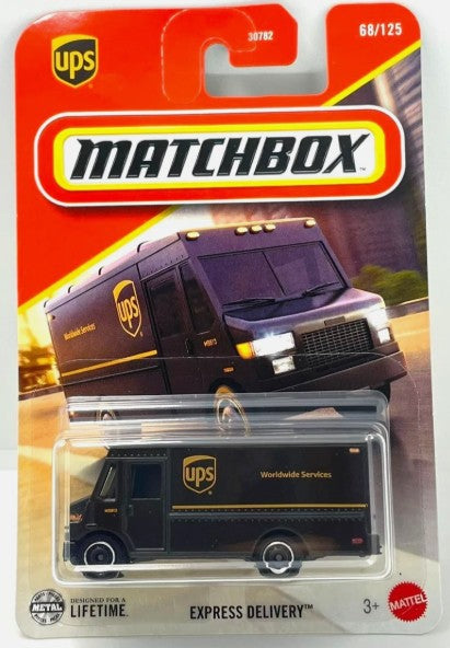 Matchbox 2025 #068/125 Express Delivery, UPS brown