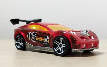 Hot Wheels 2012 #199/247 Synkro, NEW/LOOSE, transparent red
