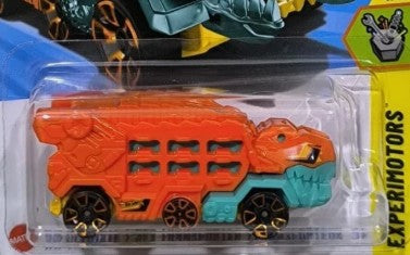 Hot Wheels 2025 #156/250 HW Ultimate T-Rex Transporter, NEW/LOOSE, orange