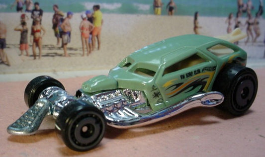 Hot Wheels Multipack Exclusive, Surf Crate, NEW/LOOSE, mint green