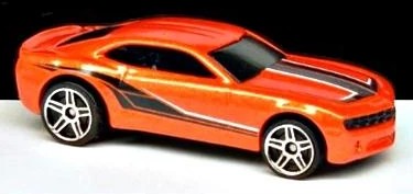 Hot Wheels 2008 #077/196 Camaro Concept, NEW/LOOSE, metalflake orange
