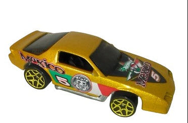 Hot Wheels 2003 Multipack Exclusive, Blown Camaro, PREOWNED/LOOSE, metallic orange (gold Y5)