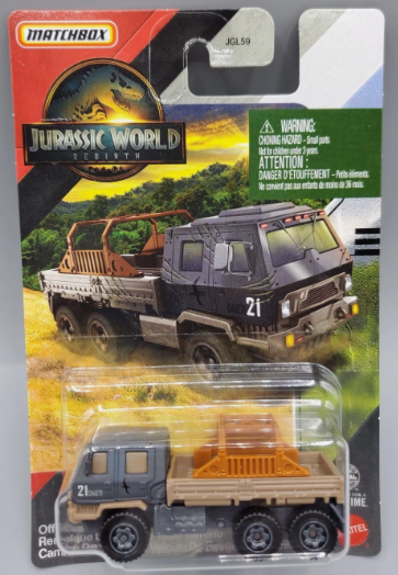 Matchbox 2025 Jurassic World: Rebirth, Off-Road Rescue Rig