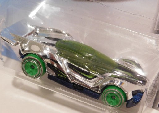 Hot Wheels 2018 #035/365 Blitzspeeder, NEW/LOOSE, chrome