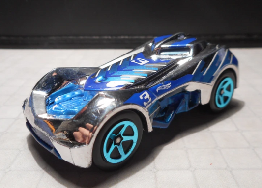 Hot Wheels 2018 Multipack Exclusive, RD-03, NEW/LOOSE, chrome