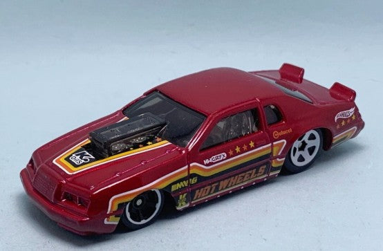 Hot Wheels 2023 #107/250 '86 Ford Thunderbird Pro Stock, NEW/LOOSE, dark red