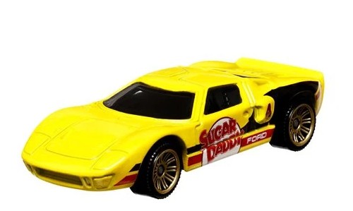 Matchbox 2024 Candy Series 2/6 Ford GT40, NEW/LOOSE, yellow