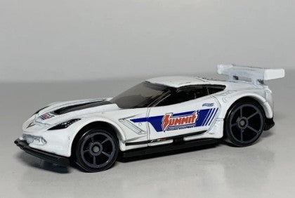 Hot Wheels 2018 #27/250 Corvette C7.R, NEW/LOOSE, white