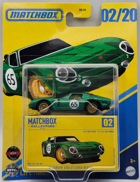 Matchbox 2025 Collectors 02/20 Bizzarrini 5300 GT Corsa Revival, green