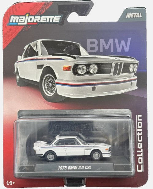 Majorette Collector Series, 1975 BMW 3.0 CSL, white