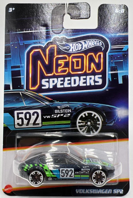 Hot Wheels 2026 Neon Speeders, Mix 1 6:8 Volkswagen SP2, black