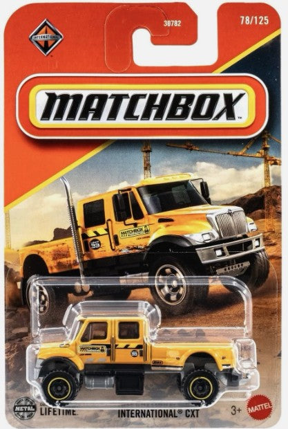 Matchbox 2025 #078/125 International CXT, yellow