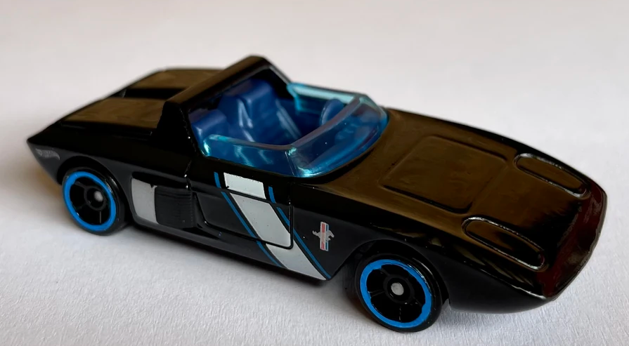 Hot Wheels 2022 Multipack Exclusive '62 Ford Mustang Concept, NEW/LOOSE, gloss black