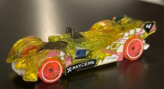 Hot Wheels 2025 Multipack Exclusive, Hi-Tech Missle, NEW/LOOSE, translucent yellow