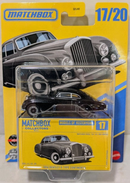 Matchbox 2025 Collectors 17/20 1954 Bentle R-Type Continental, black