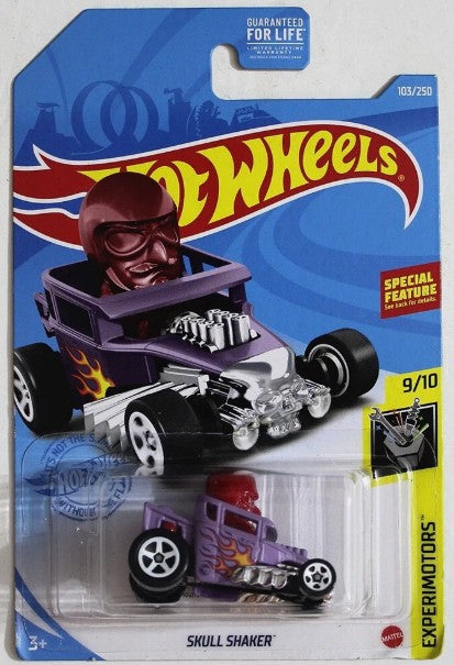 Hot Wheels 2021 #103/250 Skull Shaker, satin light purple