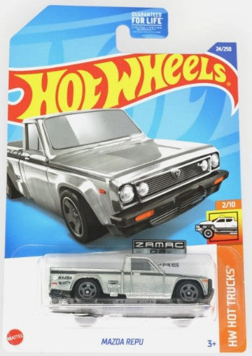 Hot Wheels 2022 #024/250 Mazda REPU, REAILER EXCLUSIVE, zamac