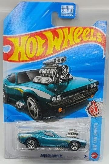Hot Wheels 2026 #019/250 Rodger Dodger, metalflake teal
