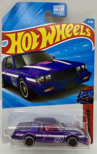 Hot Wheels 2026 #009/250 '87 Buick Regal GNX, TREASURE HUNT, metalflake purple