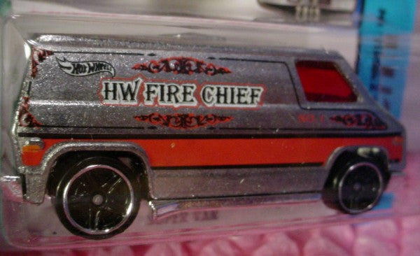 Hot Wheels 2015 #055/250 Super Van, RETAILER EXCLUSIVE, PREOWNED/LOOSE, zamac