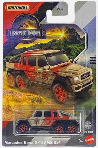 Matchbox 2025 Jurassic World: Rebirth, Mercedes-Benz G 63 AMG 6x6