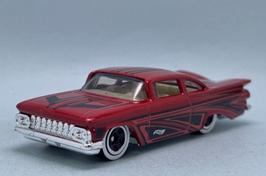 Hot Wheels 2026 #044/250 '59 Chevy Impala, NEW/LOOSE, red
