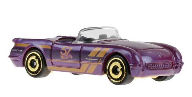 Hot Wheels 2025 57th Anniversary #4/6 NEW/LOOE, '55 Corvette