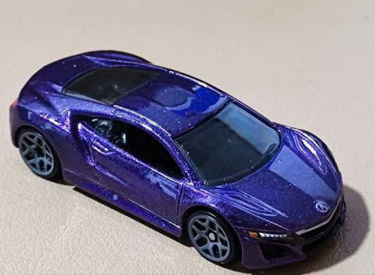 Hot Wheels 2023 Multipack Exclusive, '17 Acura NSX, NEW/LOOSE, purple
