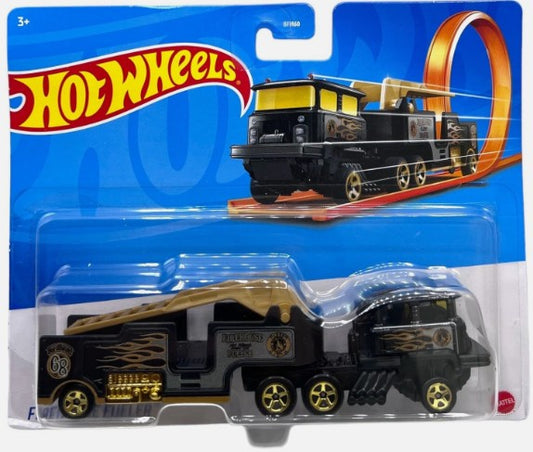 Hot Wheels 2022 Track Stars Haulers, Firehouse Fueler, black