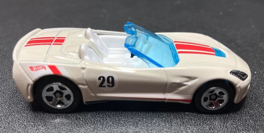 Hot Wheels 2026 Multipack Exclusive, '14 Corvette Stingray Convertible, NEW/LOOSE, white