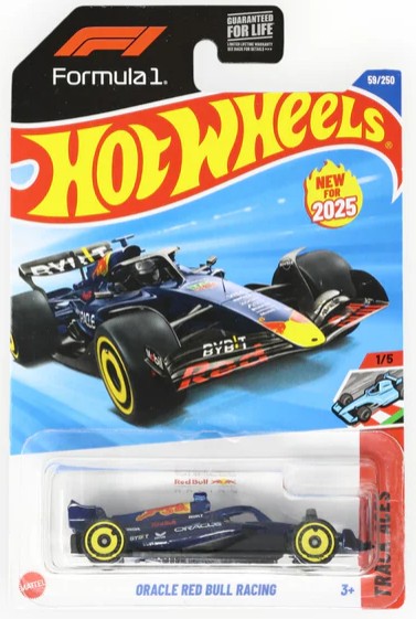 Hot Wheels 2025 #059/250 Oracle Red Bull Racing, dark blue