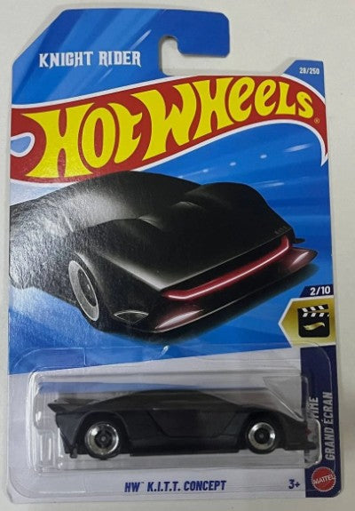 Hot Wheels 2026 #028/250 HW K.I.T.T. Concept, satin black