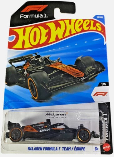 Hot Wheels 2026 #020/250 McLaren Formula 1 Team, black