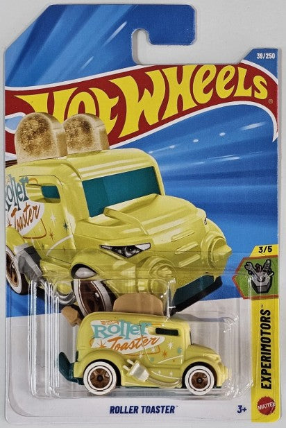 Hot Wheels 2026 #039/250 Roller Toaster, yellow